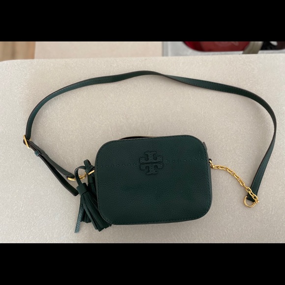 Tory Burch McGraw Camera Bag - Pine - Picture 3 of 3